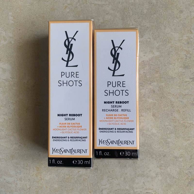 ysl pure shoot night reboot serum