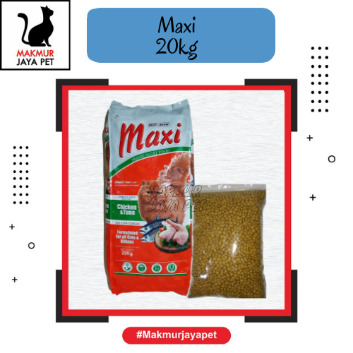 MAKANAN KUCING MAXI 20 KG | CAT FOOD MAXI 20 KG | MAKANAN KUCING