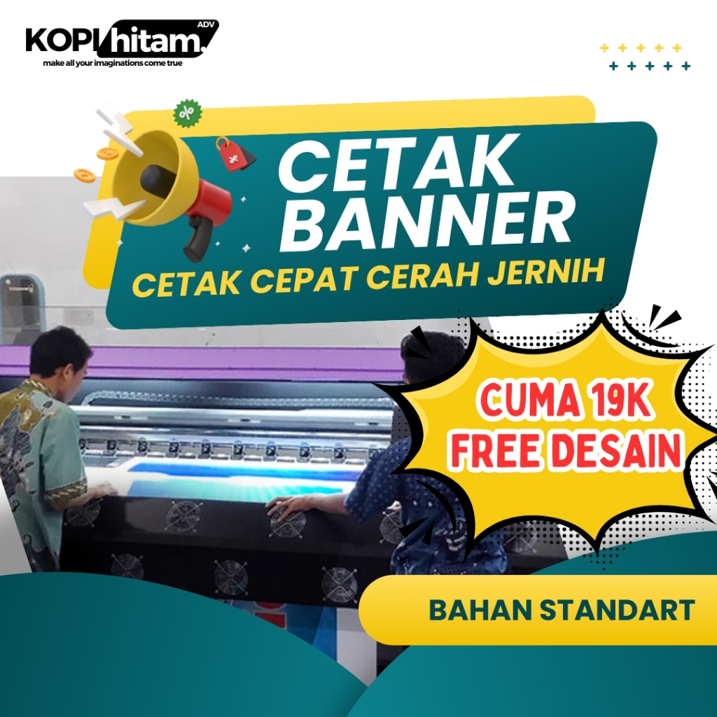 

CETAK BANNER CEPAT SEHARI JADI Bahan Standart