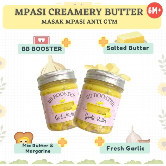 

Plum & Blum Garlic Butter Mpasi BB Booster Bumbu Masak 100g