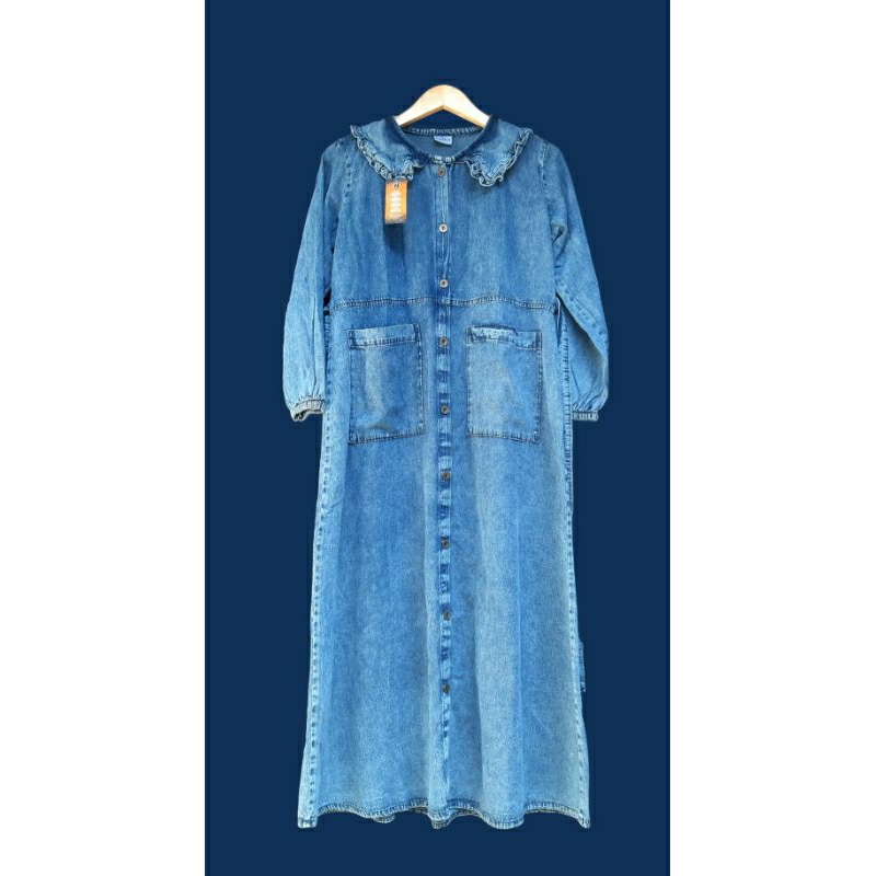 LONG TUNIK MIDI DRESS JEANS