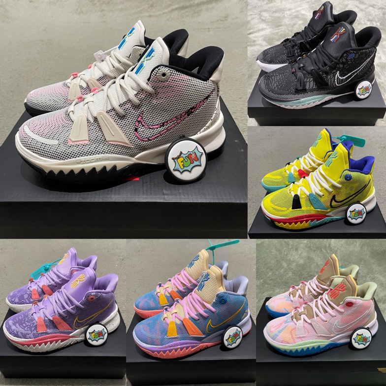 PROMOVNB4 SEPATU BASKET NK KYRI 7 PALE IVORY PREMIUM ORIGINAL SMC