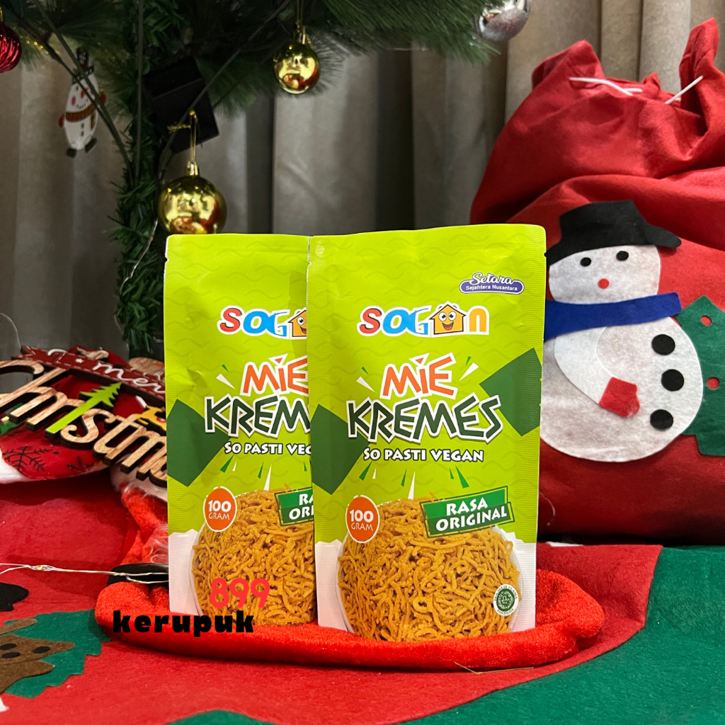 

SOGAN MIE KREMES SNACK VEGETARIAN VEGAN