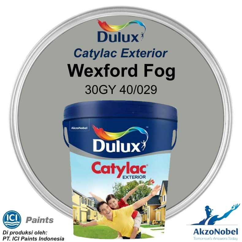CAT DULUX CATYLAC EXTERIOR 5 KG - WEXFORD FOG 30GY 40/029