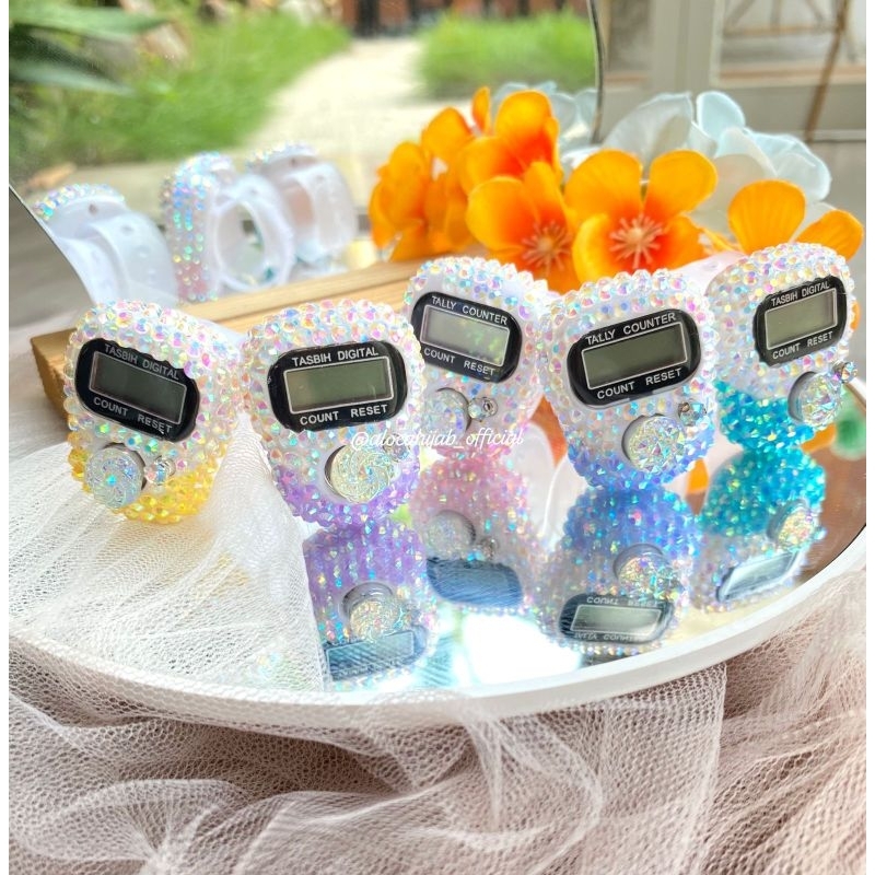 tasbih digital TWO TONE tasbih digital lucu cristal tasbih digital cantik