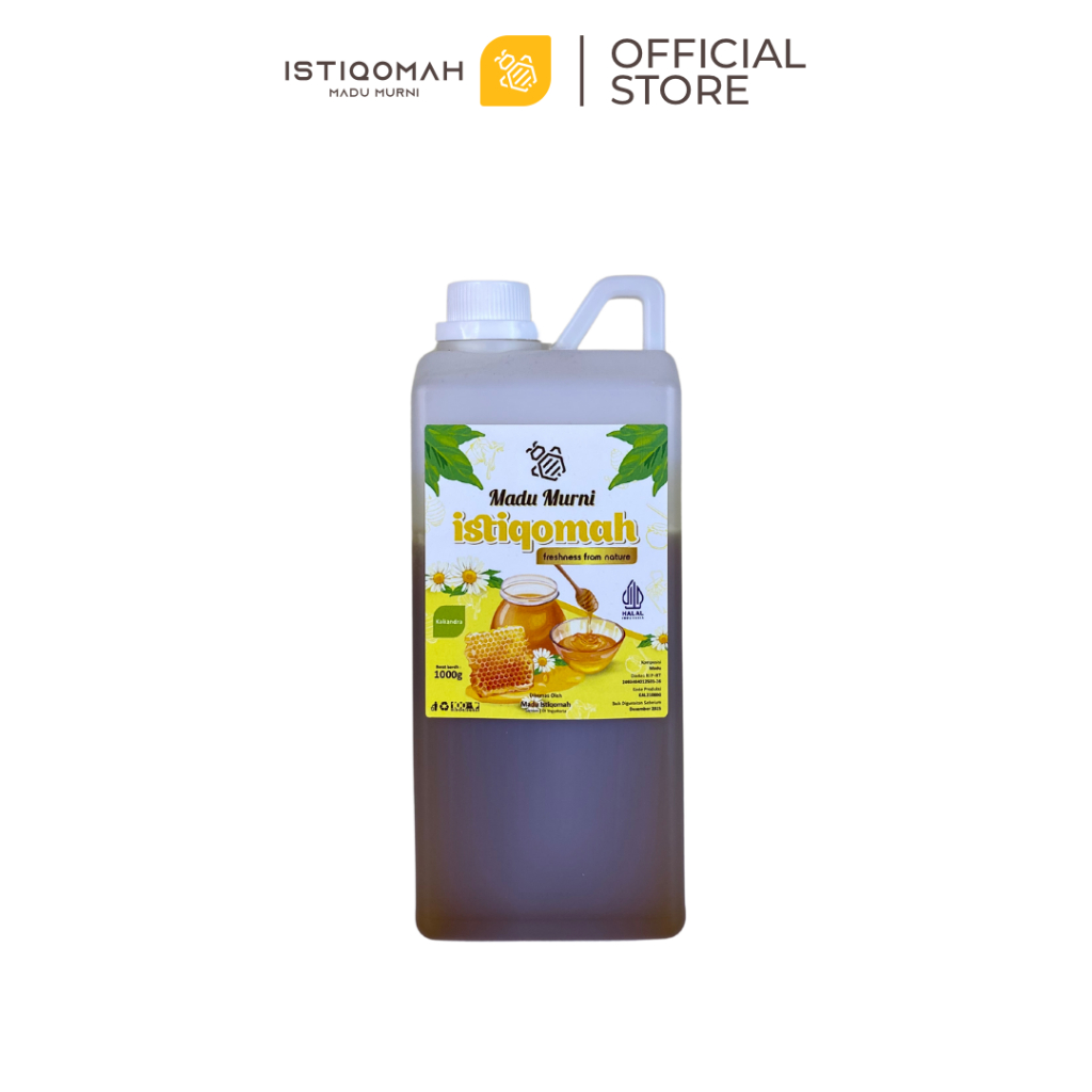 

Murni Asli 1kg Madu Istiqomah Grade Ori Nektar Kaliandra 100% Alami Pure Natural Raw Honey
