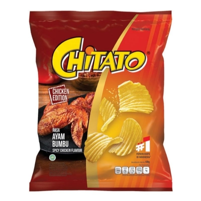 

Chitato Keripik Kentang Rasa Ayam Bumbu isi 68 gram