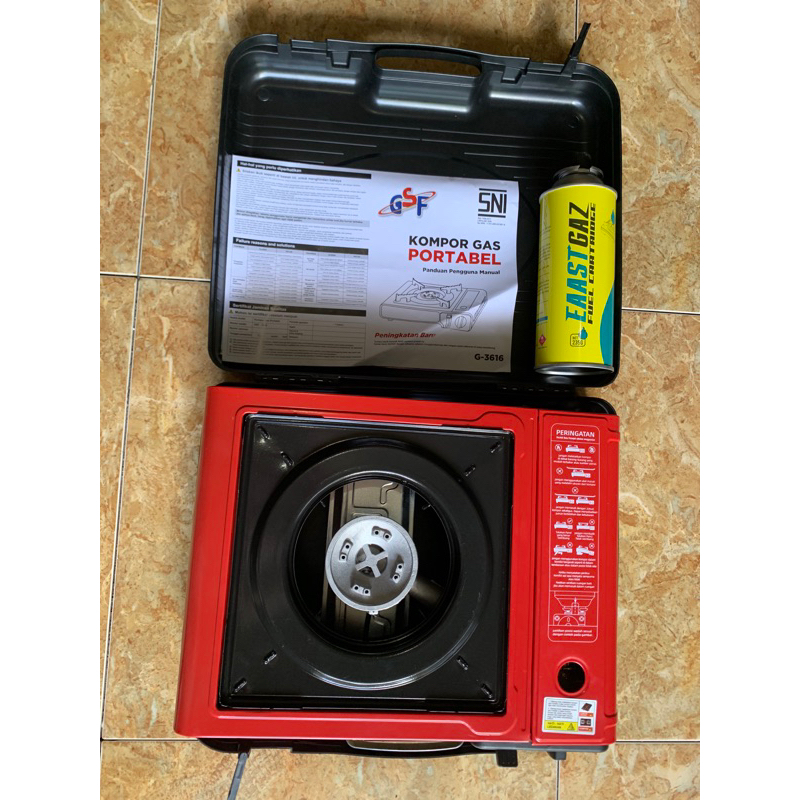 (Ready) Kompor Portable dilengkapi Gas