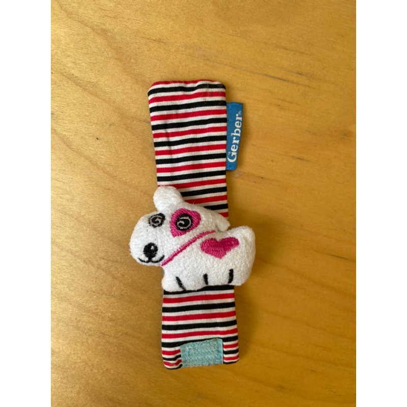 Preloved mainan gelang bayi newborn rattle tangan gerber