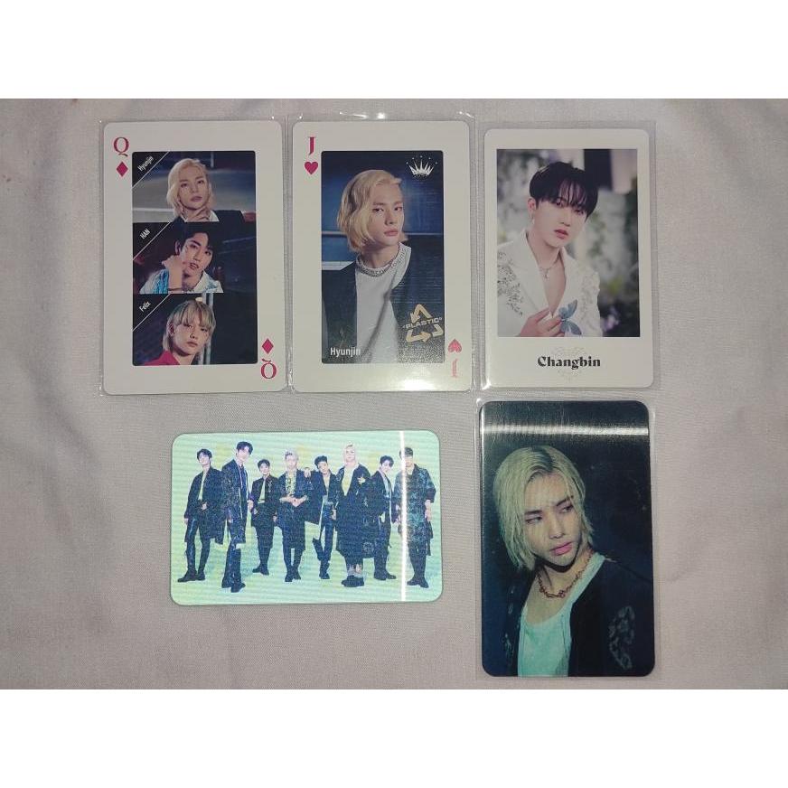 STRAY KIDS Photocard MD Beyond Polaroid Lenticular Hyunjin, Playing Card All In Goods Pola Japan Enc