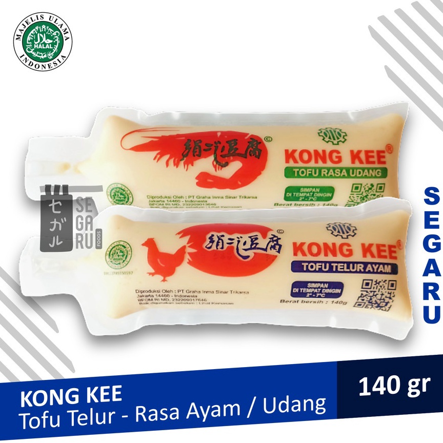 

modelTipe HR323 KONG KEE Tahu Jepang Kongkee Tofu Telur Rasa Ayam Udang Halal 14gr