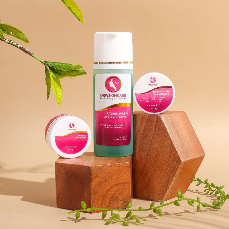 drw skincare paket radiant acne