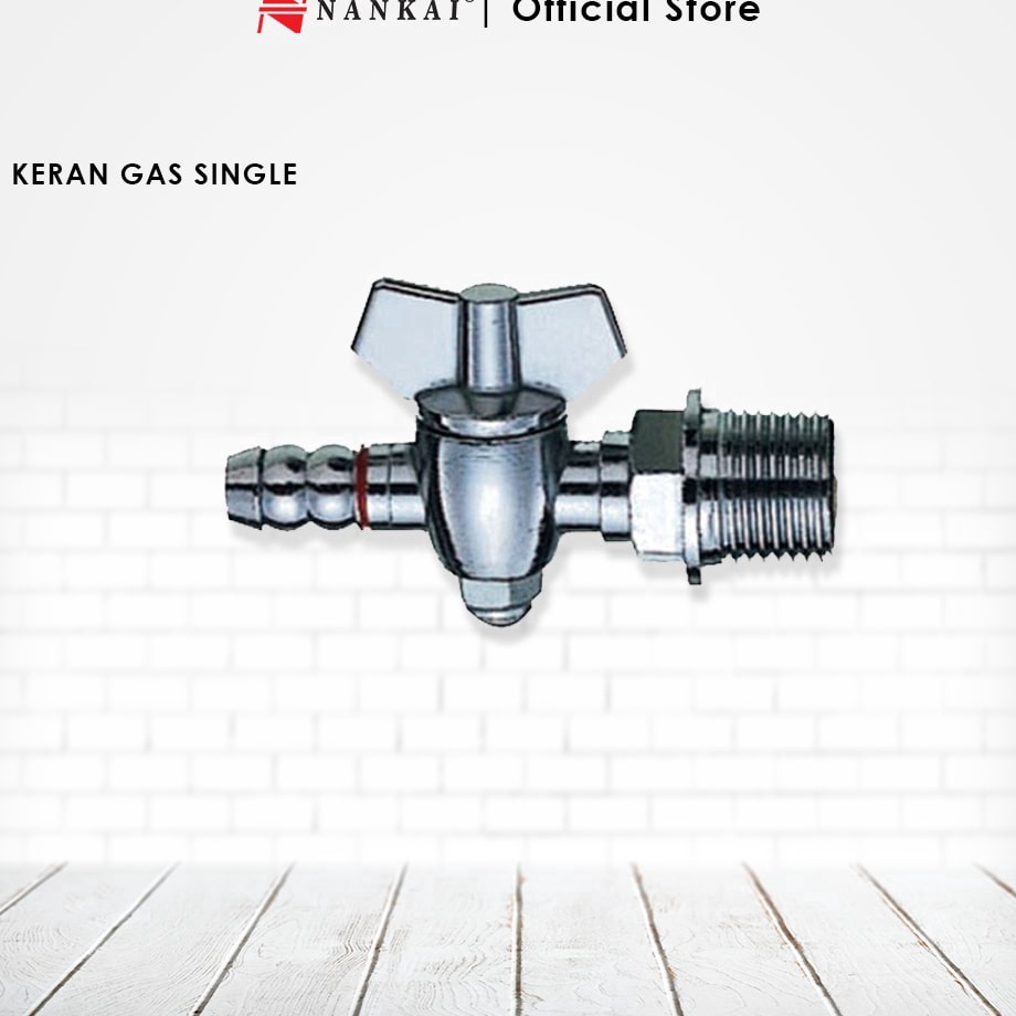 Super Peminat  Kran Gas Single Nankai