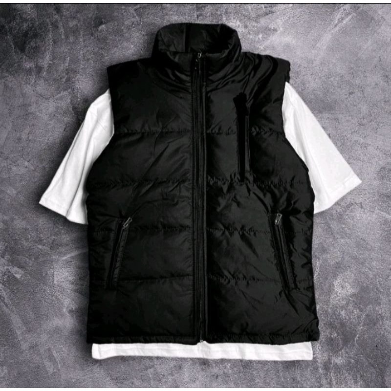 Rompi motor pria wanita anti angin unisex Allsize Rompi hoddie Rompi kupluk Rompi motor