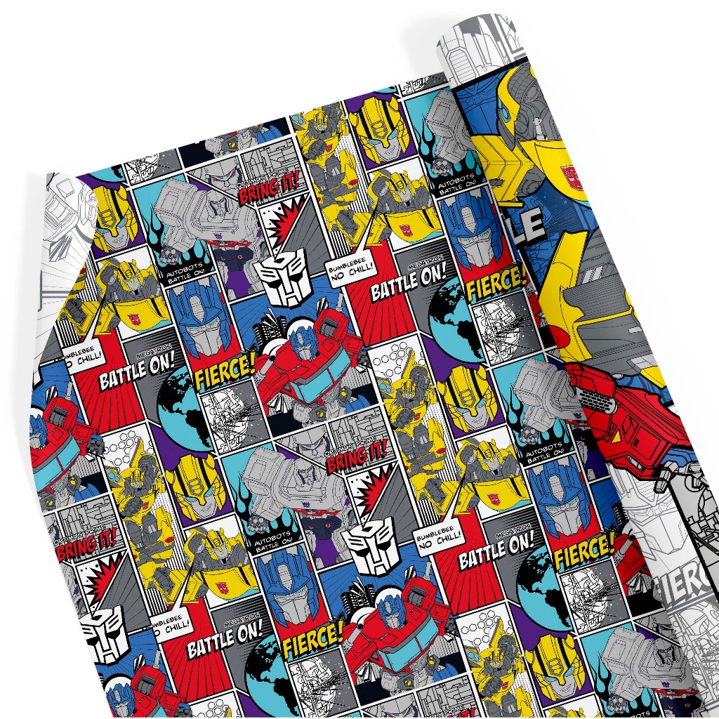 

WRAPPING PAPER - KERTAS KADO - TRANSFORMERS - TF154