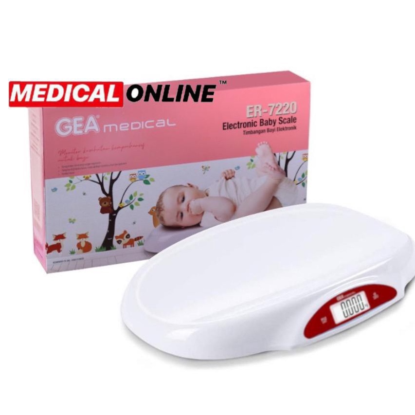 Seller TIMBANGAN BAYI GEA DIGITAL ELECTRONIC BABY SCALE GEA MEDICALONLINE MEDICAL ONLINE