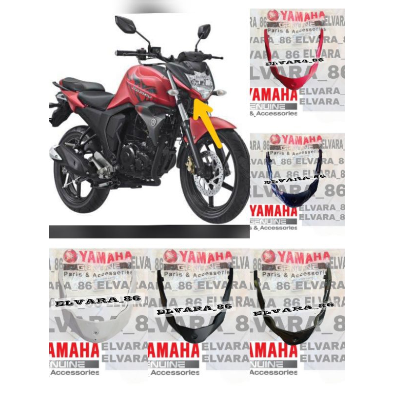 Cover under cover bawah lampu depan Yamaha Byson Fi Original 2UP-F3123-00
