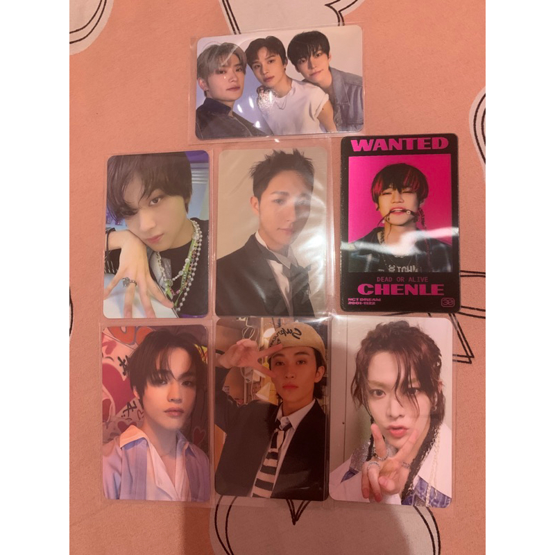 Photocard PC nct 127 dream fact check yuta stj introvert mark poster japan ver chenle dojaejung djj 