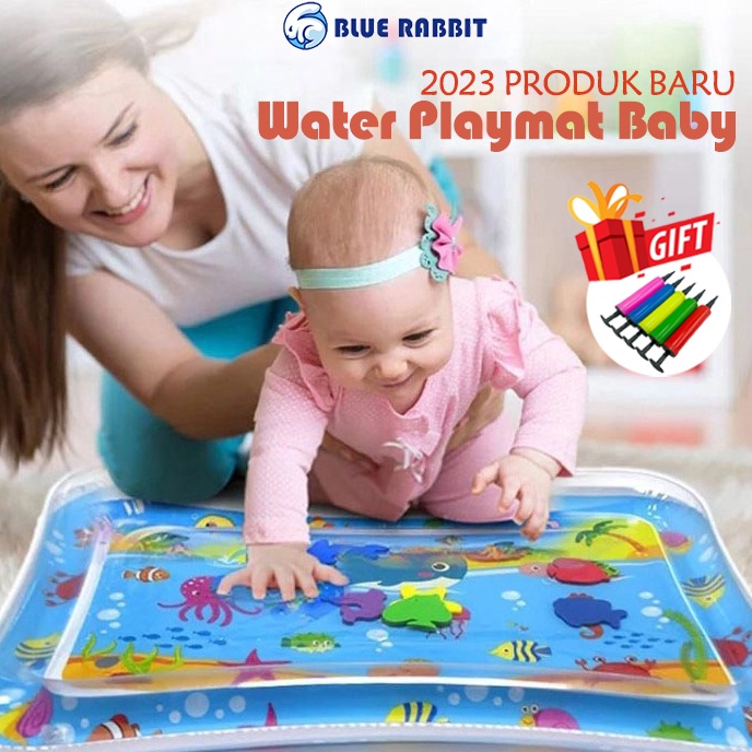 Super Sale ueRait Water Playmat Baby Matras Air Bayi Mainan Edukasi Tummy Time Mainan Bayi Mainan Se