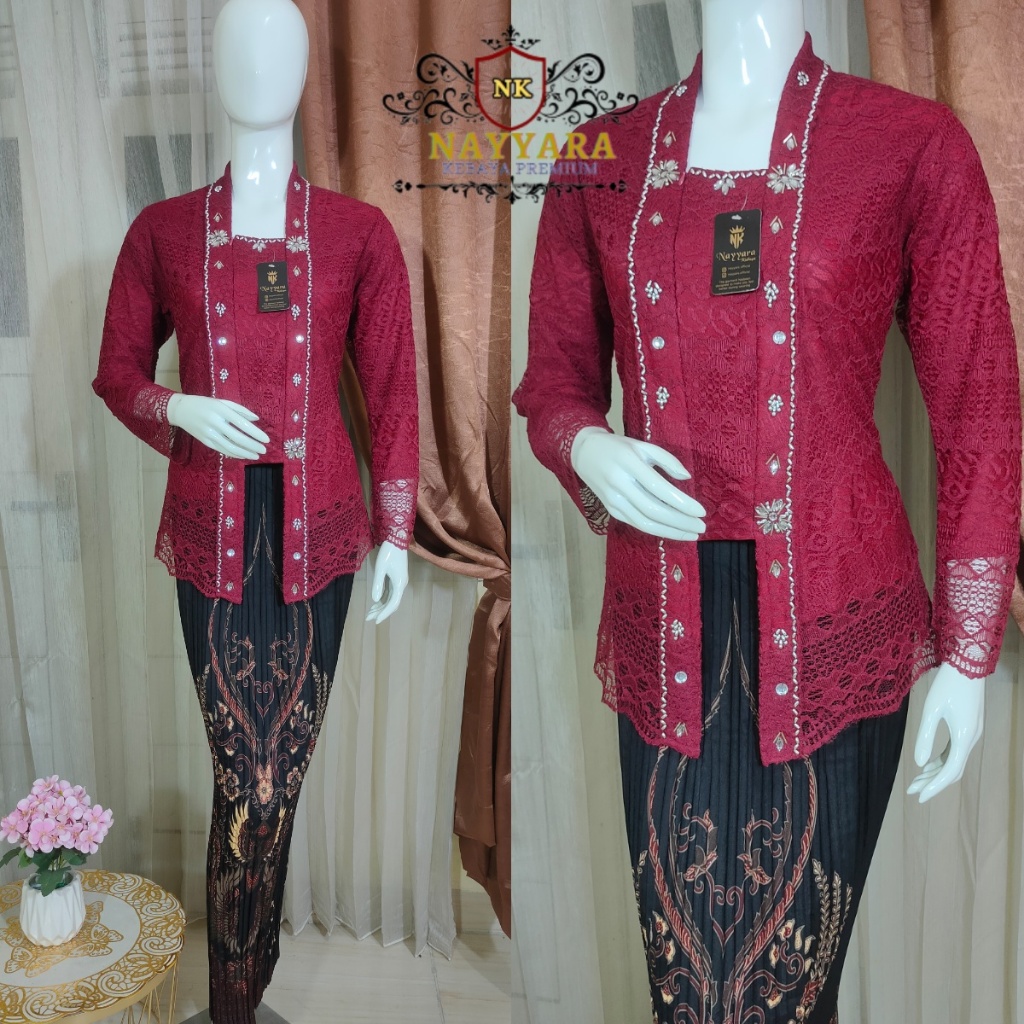 Kebaya Kutu Baru modern  Kebaya Modern  Kebaya Tunik  Setelan Kebaya Brokat  Kebaya Brokat  Kebaya E