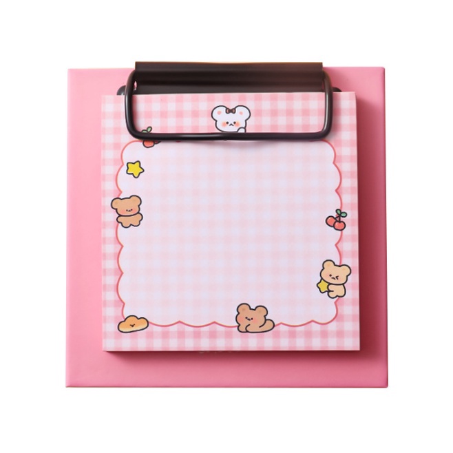 

Terbaru J2 Papan sticky notes lucu memo Board clip memo animal
