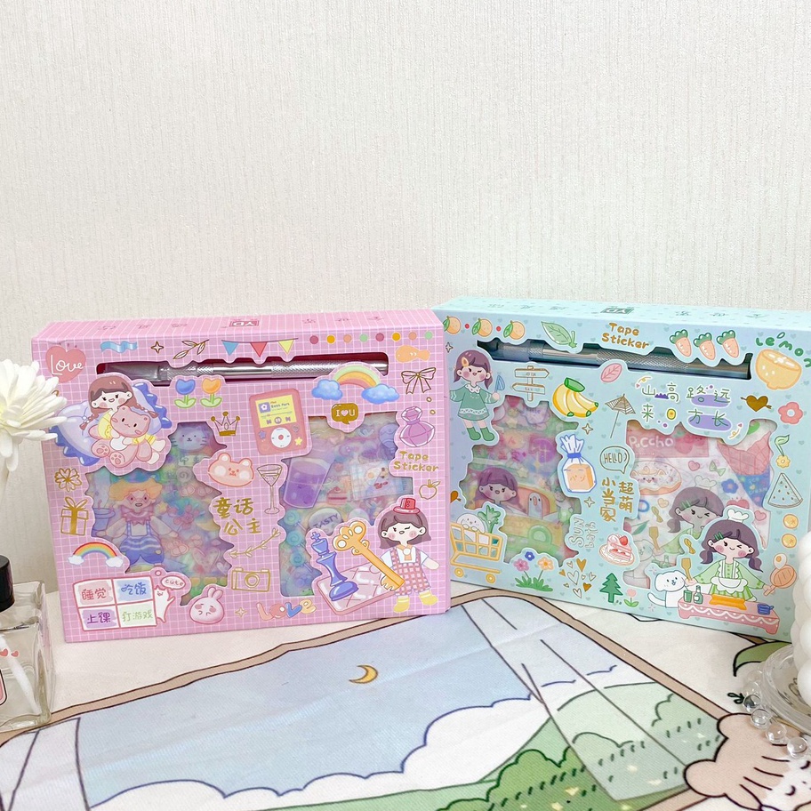 

Model Baru PAKET STICKER DAPAT PISAU KODE YD24RKD PEMOTONG STICKER BOX CANTIK TERMURAH HAMPERS TERMURAH READY COD