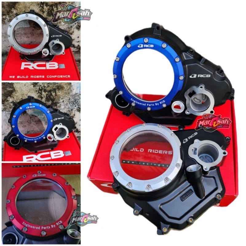KALTER BAK KOPLING ENGINE COVER MX KING R15 V2 V3 VIXION NEW PNP TRANSPARAN RCB