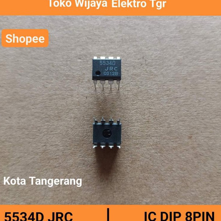 Audio Sparepart  5534D JRC IC Dip 8 Pin