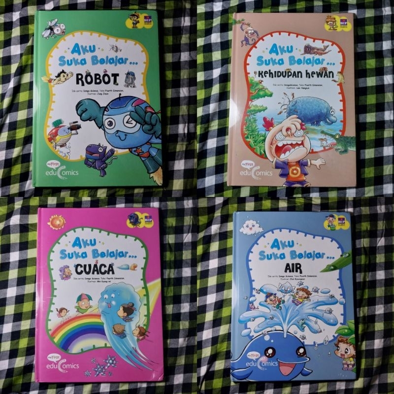 Seri Buku Aku Suka Belajar MyFirst Educomics