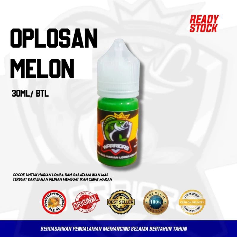 Baru ESSEN OPLOSAN MELON GALAPUNG IKAN MAS 30ML MEDIA PILUS SUTEL DAN ONGOL WARRIORS ESSENCE