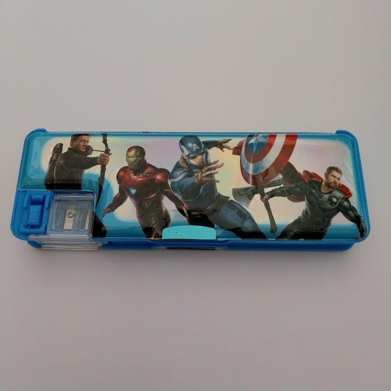 

(1 pcs) Pencil Case / Kotak Pensil Magnet Karakter + Orotan FX-2276