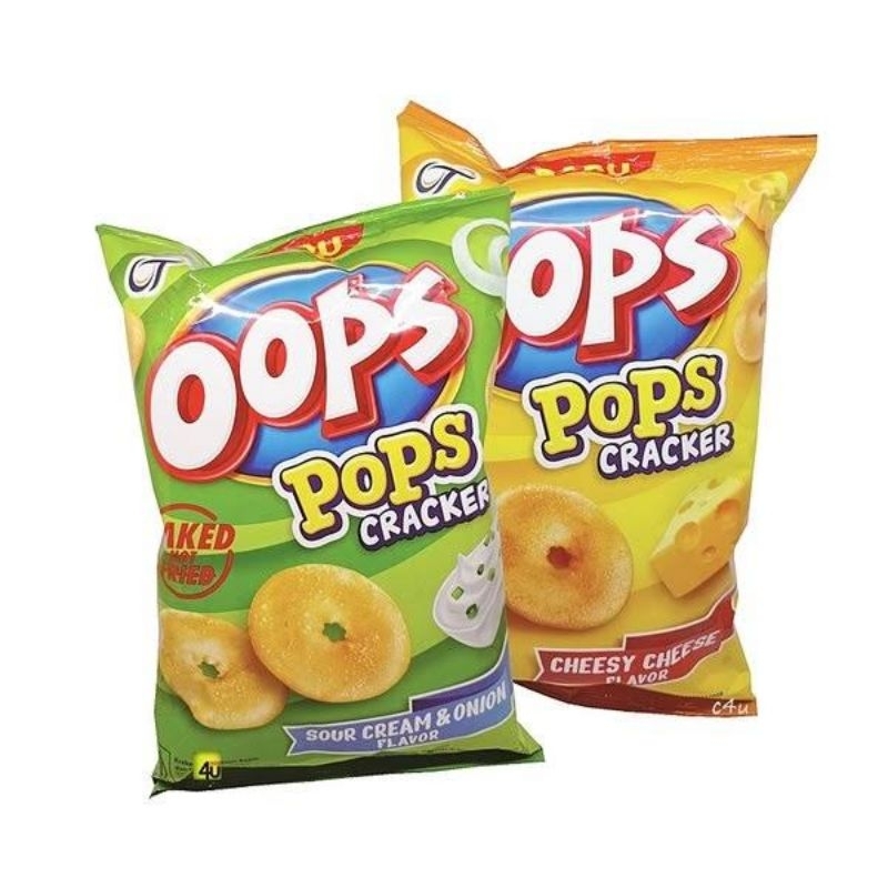 

OOPS POPS CRACKERS SOUR CREAM | CHEESY CHEESE NETTO 10 PCS X 20 GR