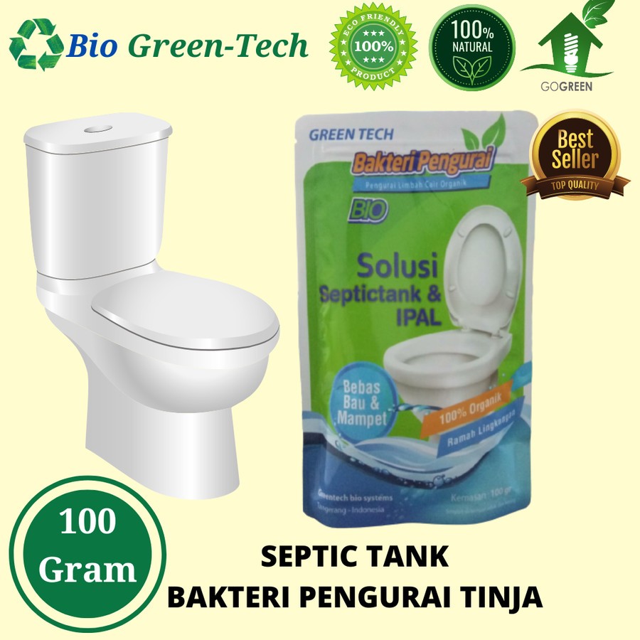 Bubuk Bio Bakteri Septic Tank/Toilet - Green Tech