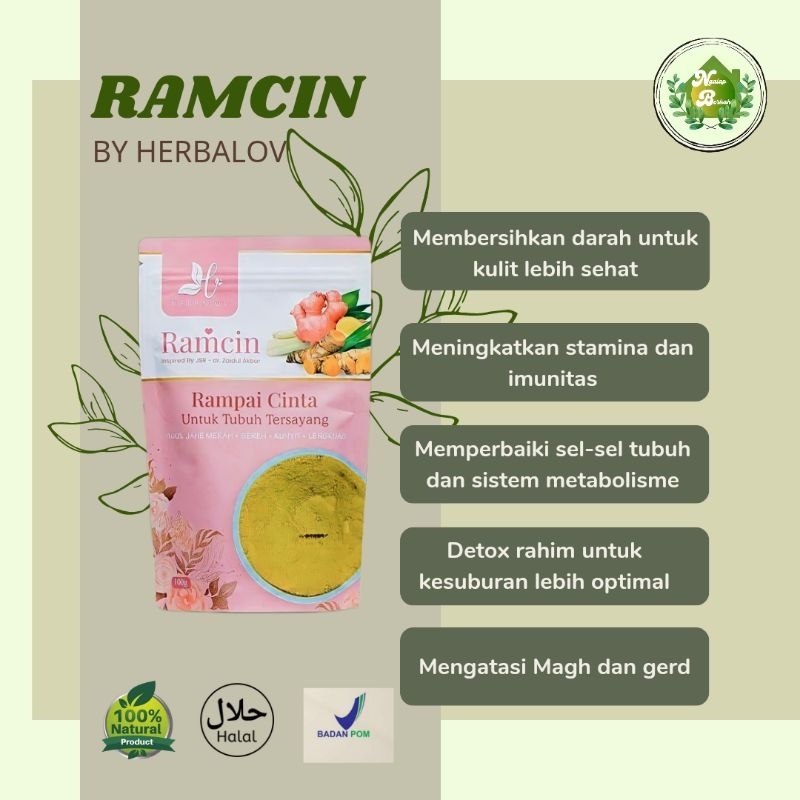 

Ramcin| Rampai cinta by Herbalov