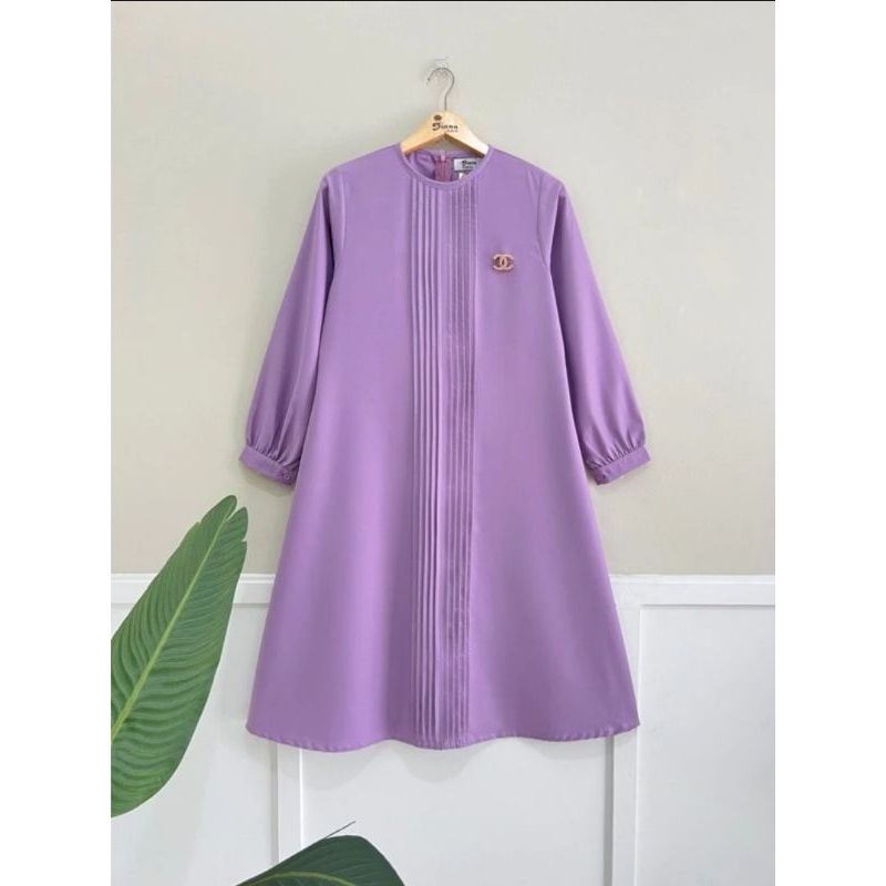 TERLARIS Baju Atasan Wanita Terbaru Tunik Tunic Katun Toyobo Premium Putih Hitam Maroon Kekinian