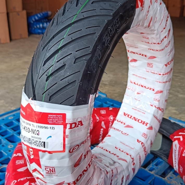 BAN TUBELESS FEDERAL SCOOPY RING 12 K93-N02 2017-SEKARANG ORIGINAL AHM FEDERAL 100%