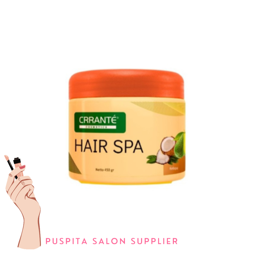 Crrante Creambath Spa 500 g / CRRANTE CREAMBATH SPA 2 500gr Perawatan Rambut Smoothing Coloring