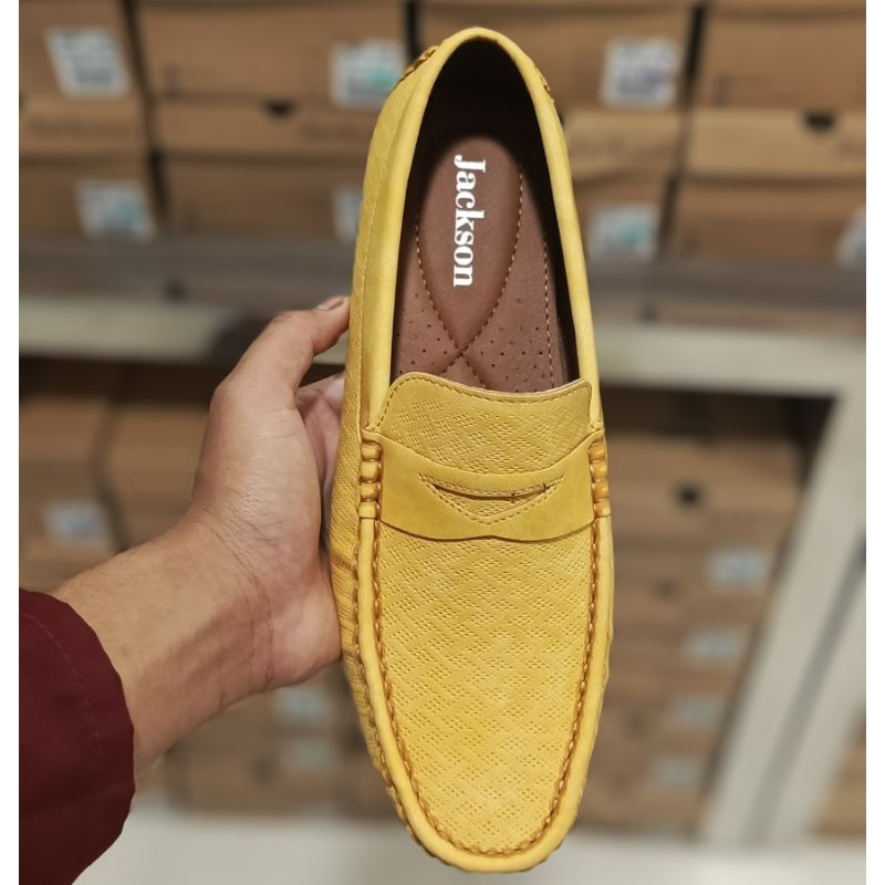 PROMO MOKASIN JACKSON  MUMER STOCK TERBATAS SEPATU PRIA JACKSON SLIP ON RINGAN LENTUR ELASTIS KEKINI