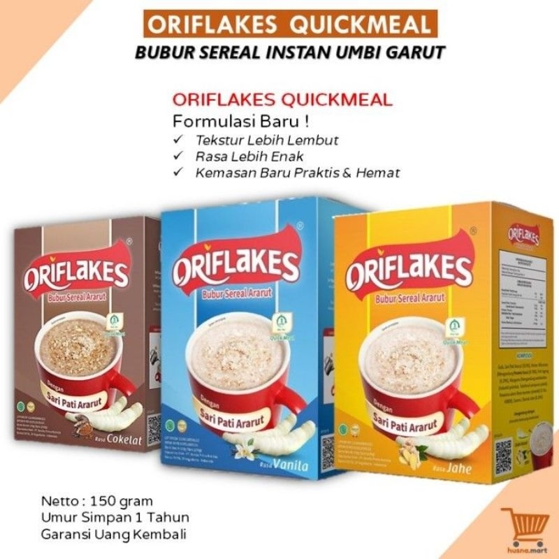 

ORIFLAKES SEREAL DAILY ISI 5 SACHET