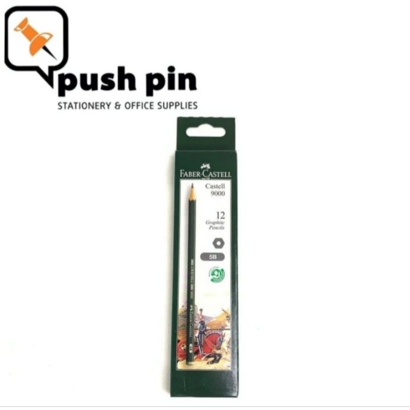 

Faber Castell Pencil / Pensil 5B