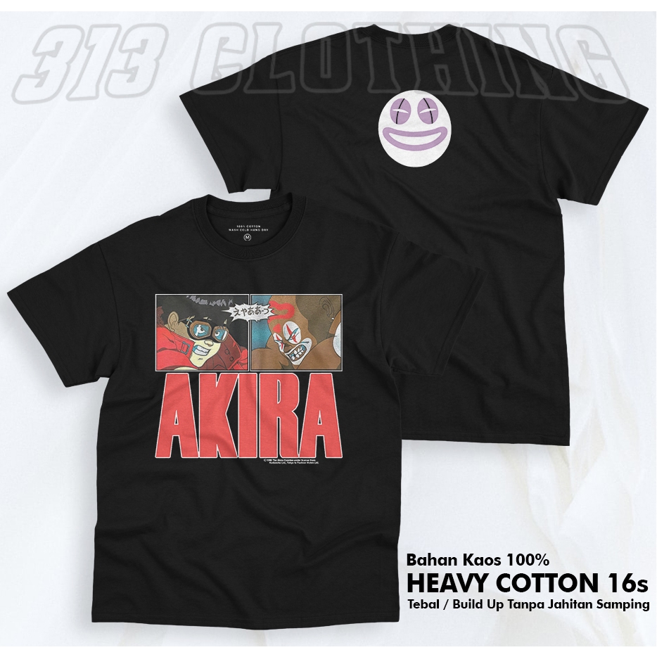 T-Shirt Akira Joker Not Vintage Kaos Akira Kaneda Vs Joker Vintage 16s