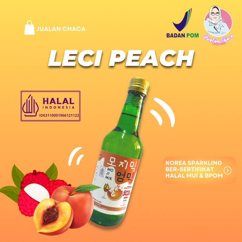 

MOJIMIK RASA LECY PEACH - HALAL ✅ BPOM ✅