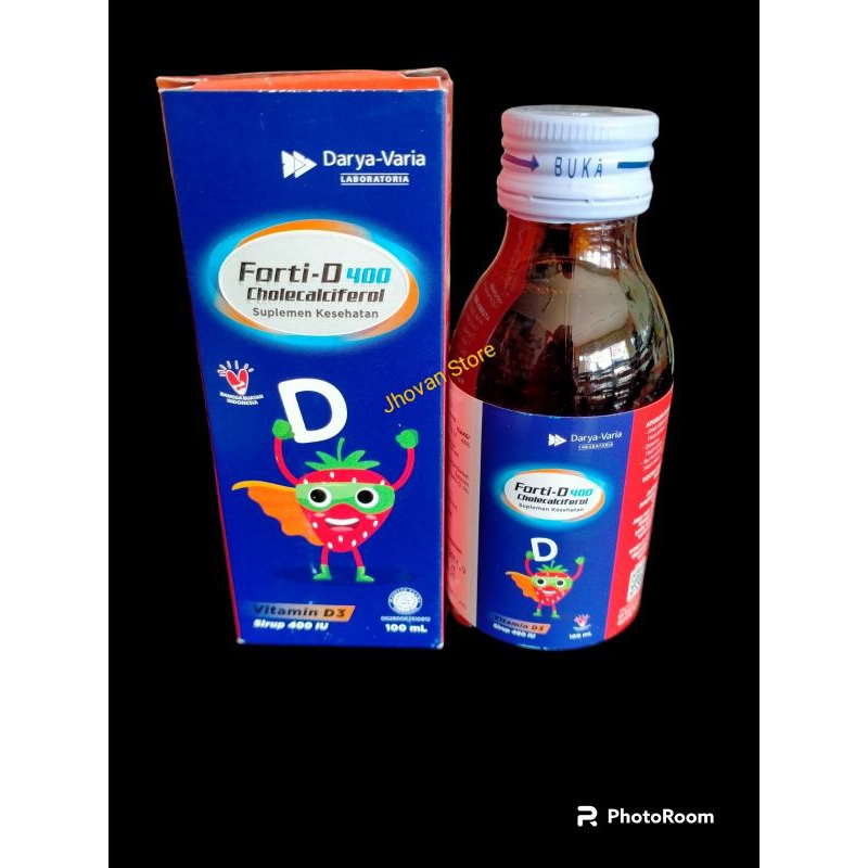 FORTI-D 400 Iu ~ Memenuhi kebutuhan Vitamin D3 400 iu