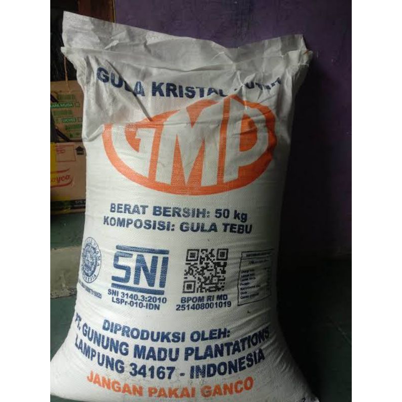 

Gula pasir ¼ kg