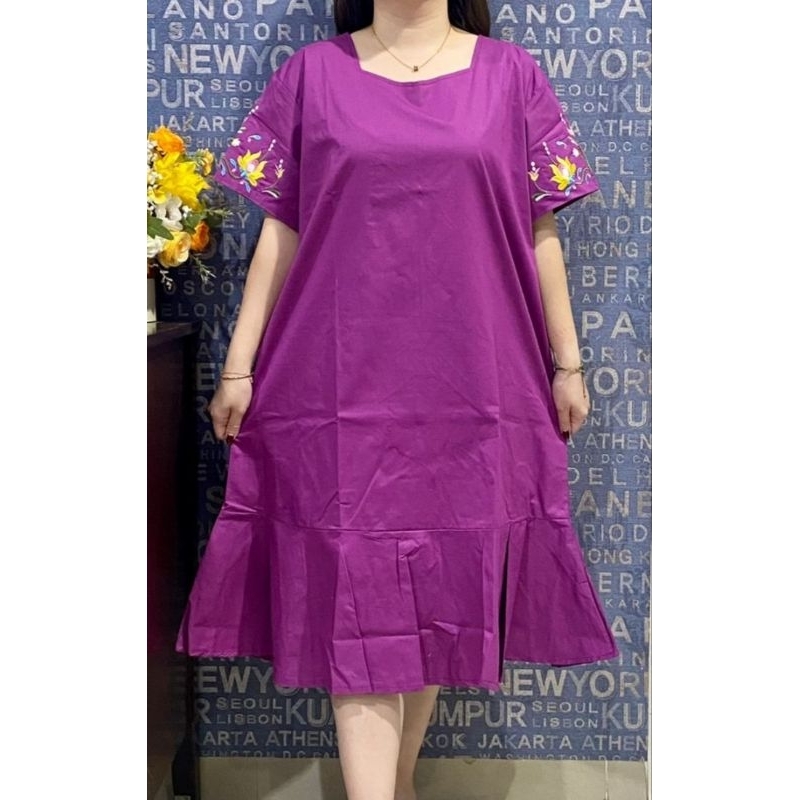JUMBO DRESS KATUN IMPORT LD 120-125