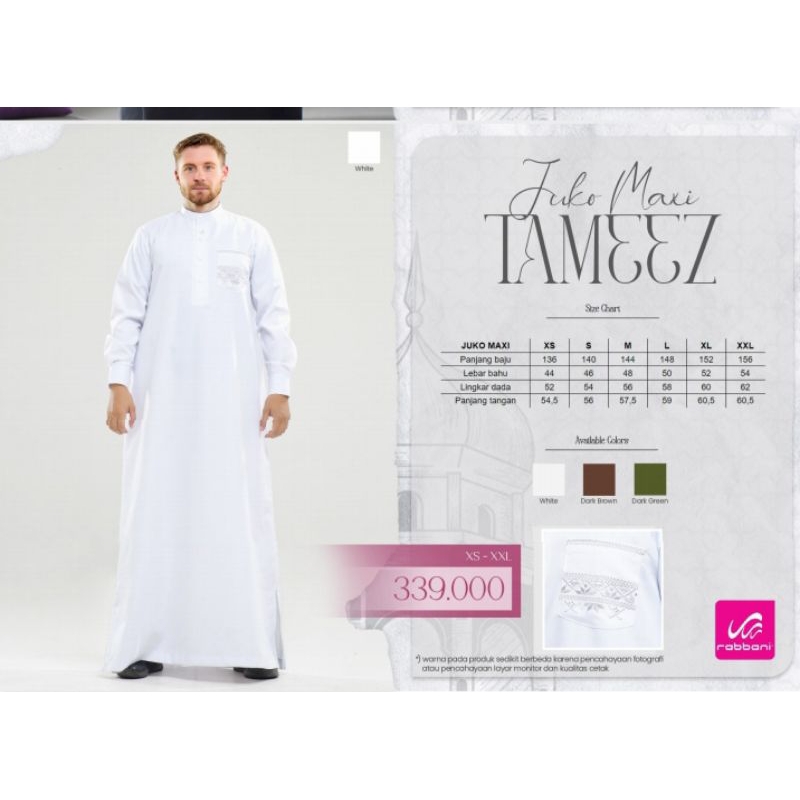 RABBANI JUKO MAXI TAMEEZ