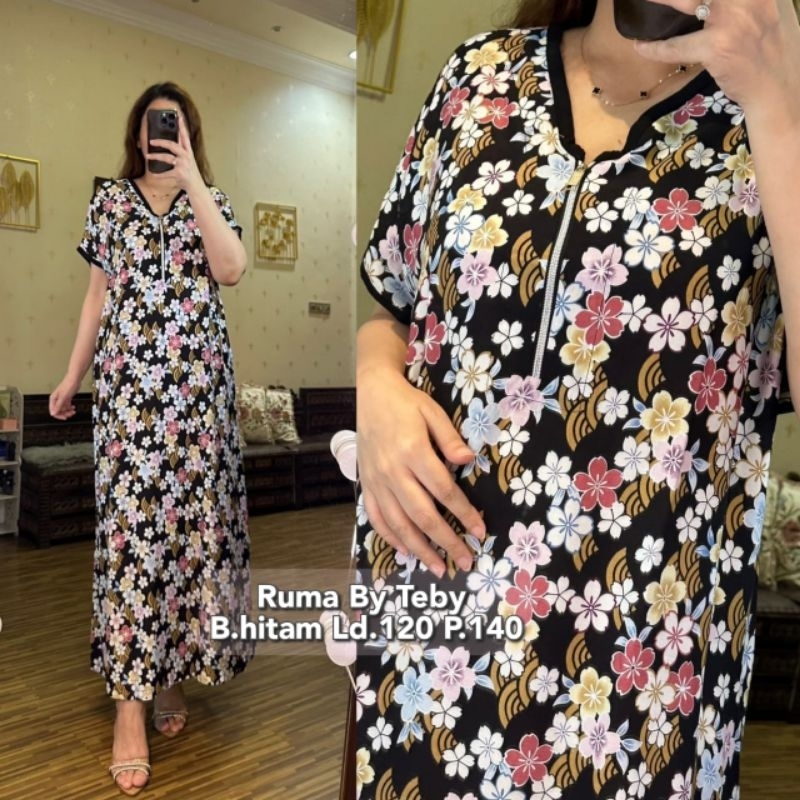 DASTER ARAB TEBY RUMA SERIES RAYON VISCOSE BIG SIZE BY TEBY ORI