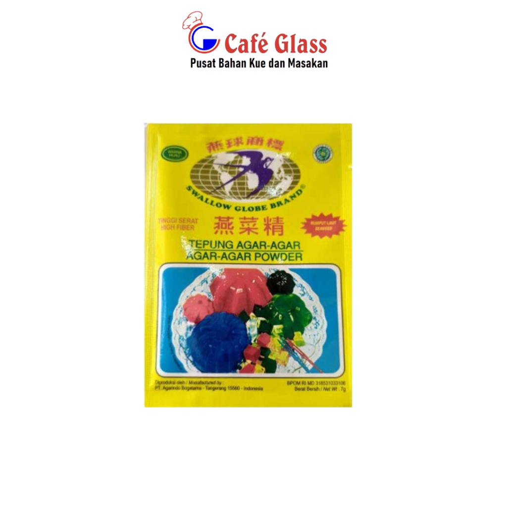 

Swallow Globe Agar Agar Powder 7Gr