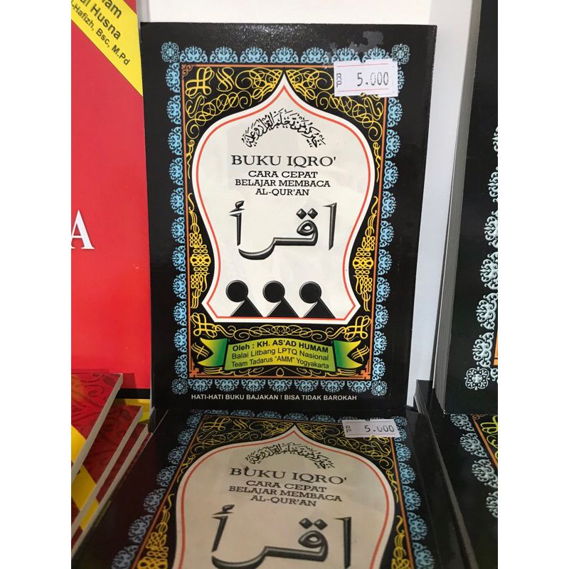 

Buku Iqro kecil 5rb