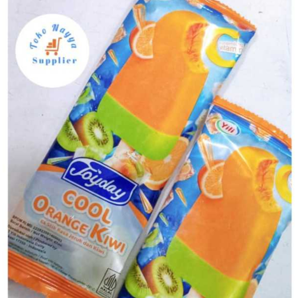 

Es Krim Joyday Cool Orange Kiwi - Es Stik Rasa Jeruk dan Kiwi